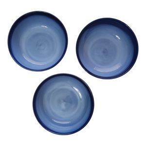 Set Of 3 SANGO NOVA BLUE Cereal / Soup Bowls 6 1/4” # 4934